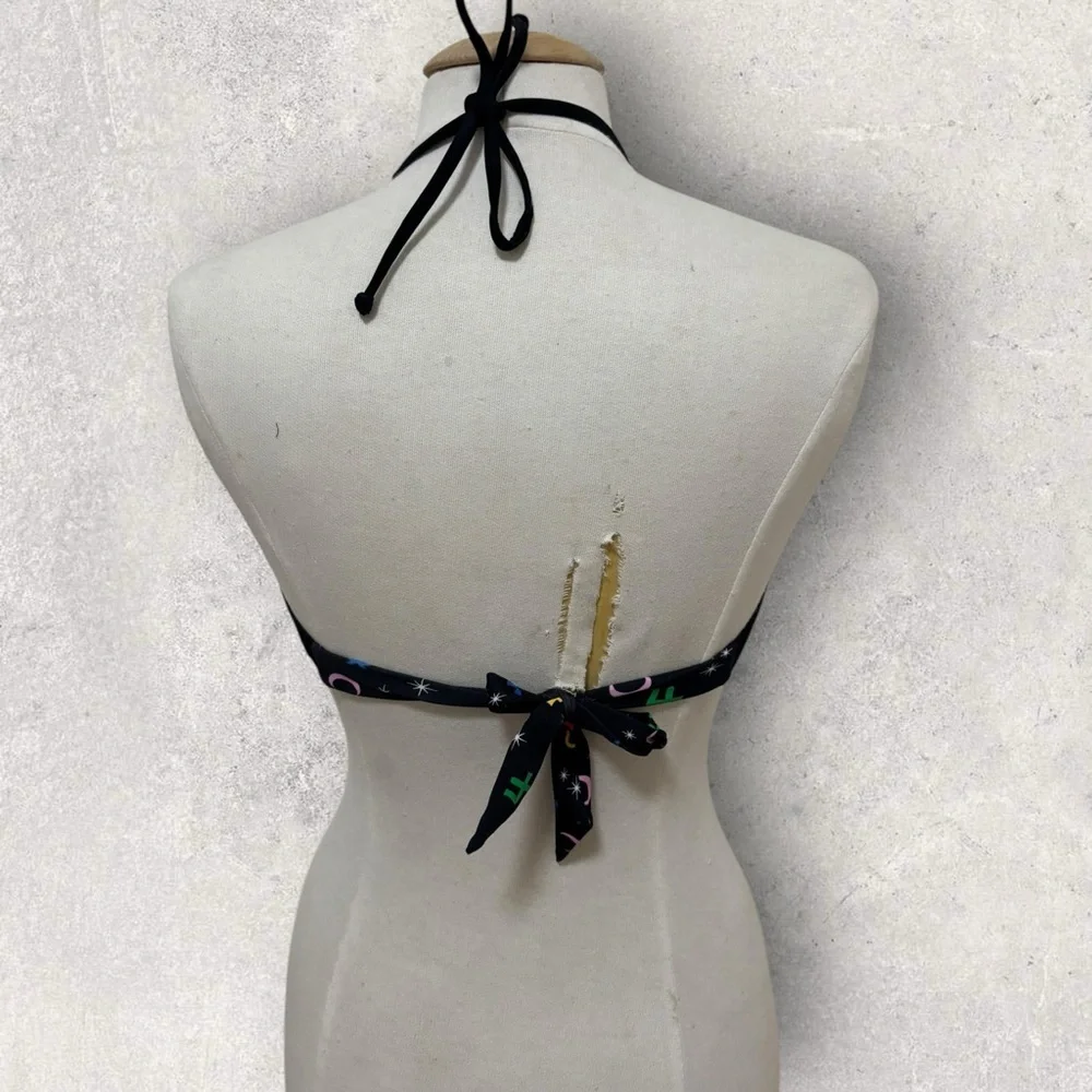 Sailor moon Luna halter swim top - Picture 2 of 5